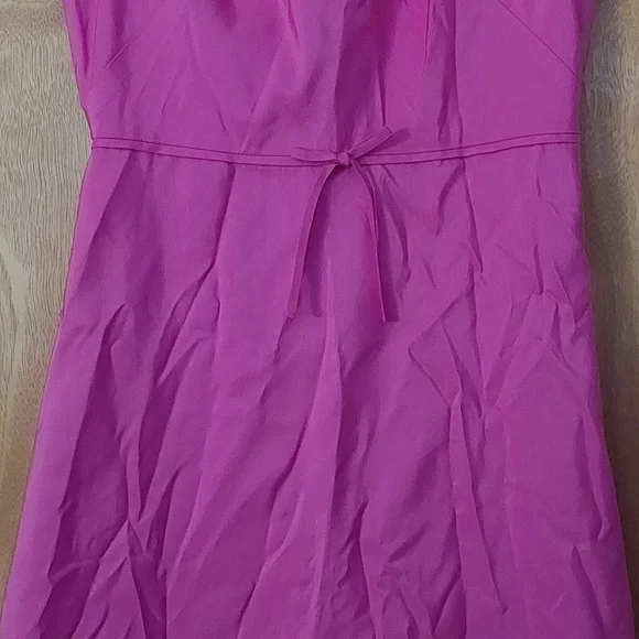 J.Crew 100% Silk Pink Dress - Picture 4 of 6